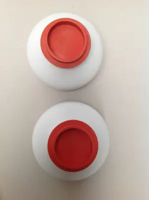 Ruudt Peters - Object/ Gebruiksvoorwerp bestaande uit twee containders van steengoed kopen? Bied vanaf 95!