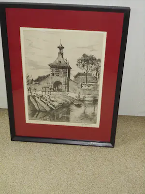 Hendrikus Roodenburg - Grafiek - Dalempoort Gorinchem kopen? Bied vanaf 75!