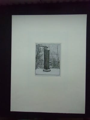 Anna Egter van Wissekerke - WATERPOMP IN BESNEEUWD LANDSCHAP kopen? Bied vanaf 30!
