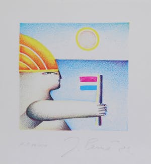 Jorg Reme - e.a: collectie van zes handgesigneerde zeefdrukken: Figuren I t/m VI kopen? Bied vanaf 24!