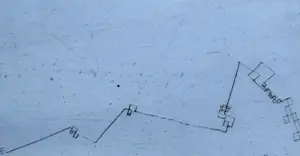 Theo Beerendonk - Lijnets op papier | 'Zaterdag 11 april 1970' | 1970 kopen? Bied vanaf 80!