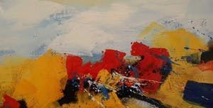 Han Teng - Colored landscape kopen? Bied vanaf 75!