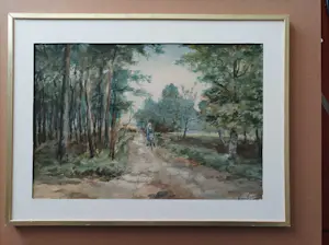 Niet of onleesbaar gesigneerd - Landschap met boerrin kopen? Bied vanaf 1!