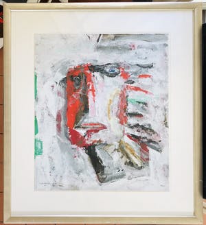 Nico Molenkamp - De Indiaan met fraaie lijst! kopen? Bied vanaf 225!