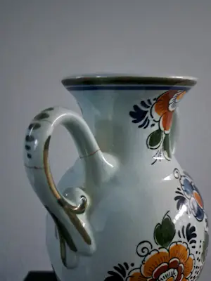 Potterie Oud Delft - Delft Polychroom , Holland , Handwerk kopen? Bied vanaf 25!
