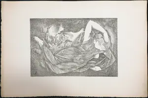 Niet of onleesbaar gesigneerd - Lot van 3 litho's kopen? Bied vanaf 1!