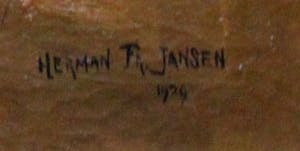 Herman Jansen - Olieverf op doek: Stilleven - 1929 kopen? Bied vanaf 100!