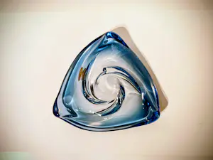 Val-Saint-Lambert - Grote schaal om allerlei spullen in op te bergen, als middelpunt op tafel. kopen? Bied vanaf 69!