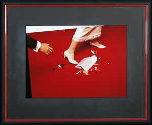 Paul Huf - Foto, Tapijt - Ingelijst verkocht voor € 35!