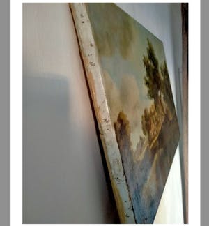 Niet of onleesbaar gesigneerd - Boerderij aan rivier kopen? Bied vanaf 1!