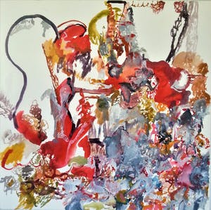 Paul Louis Van Den Bergh - Acryl op canvas- "Hoop" - Gesigneerd kopen? Bied vanaf 40!