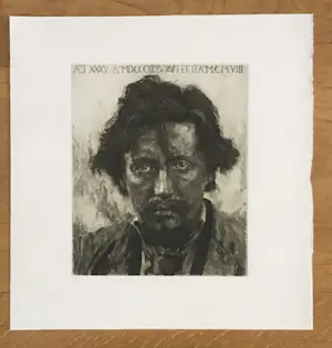 Willem Witsen - Portret van Willem Kloos kopen? Bied vanaf 60!