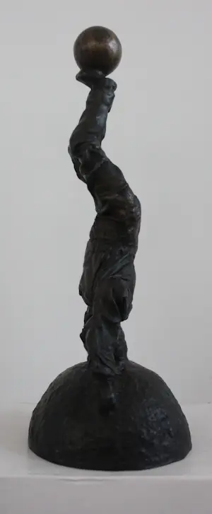 Nicolas Dings - Bronzen beeld - 1998 kopen? Bied vanaf 475!