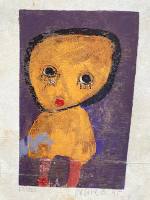 Giovanni Vetere - Portet in geel kopen? Bied vanaf 1!