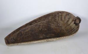 Fang - Groot houten Ngil masker met wit pigment kopen? Bied vanaf 60!