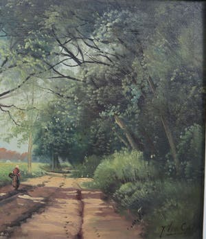 Hendrik Jan ten Cate - Boerin op landweg kopen? Bied vanaf 110!