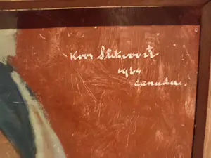 Koos Stikvoort - Portret van een Indiaanse vrouw kopen? Bied vanaf 150!