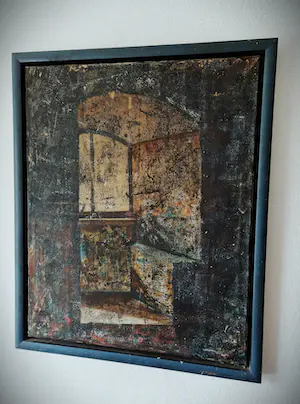 AcheterMarianne Sluis - Sfeervol & groot olieverf "huis te Casablanca" -gesigneerd - fraai ingelijst? Enchérissez de 1!