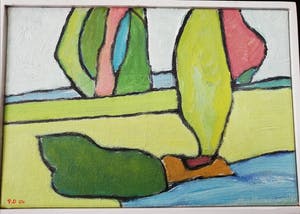 Paul Overhaus - Landschap kopen? Bied vanaf 1!