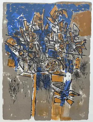 Corneille - L’arbre a oiseaux, litho kaufen? Bieten Sie von 395!