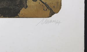 Manuel Menan - Ets en aquatint, A river of night flow through me kopen? Bied vanaf 1!