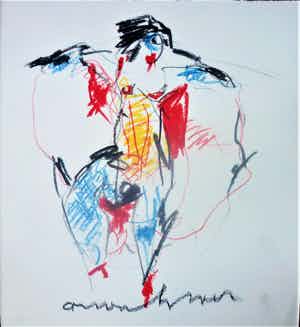 Anton Heyboer - danseres verkocht voor € 225!