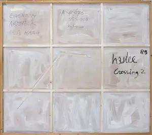 Hans van Leeuwen - Acryl op papier en paneel, Crossing II (Zeer groot) kopen? Bied vanaf 1!