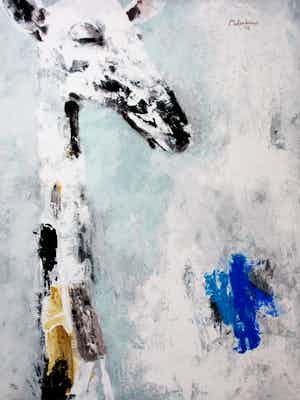 Nico Molenkamp - Zeefdruk: Giraffe verkocht voor € 350!