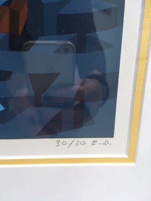 Hans Klaui - zeefdruk 93-2 kopen? Bied vanaf 1!