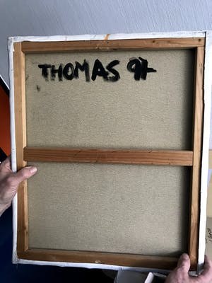 Karen Thomas - Dreamy Woman - Acryl op Doek kopen? Bied vanaf 5!