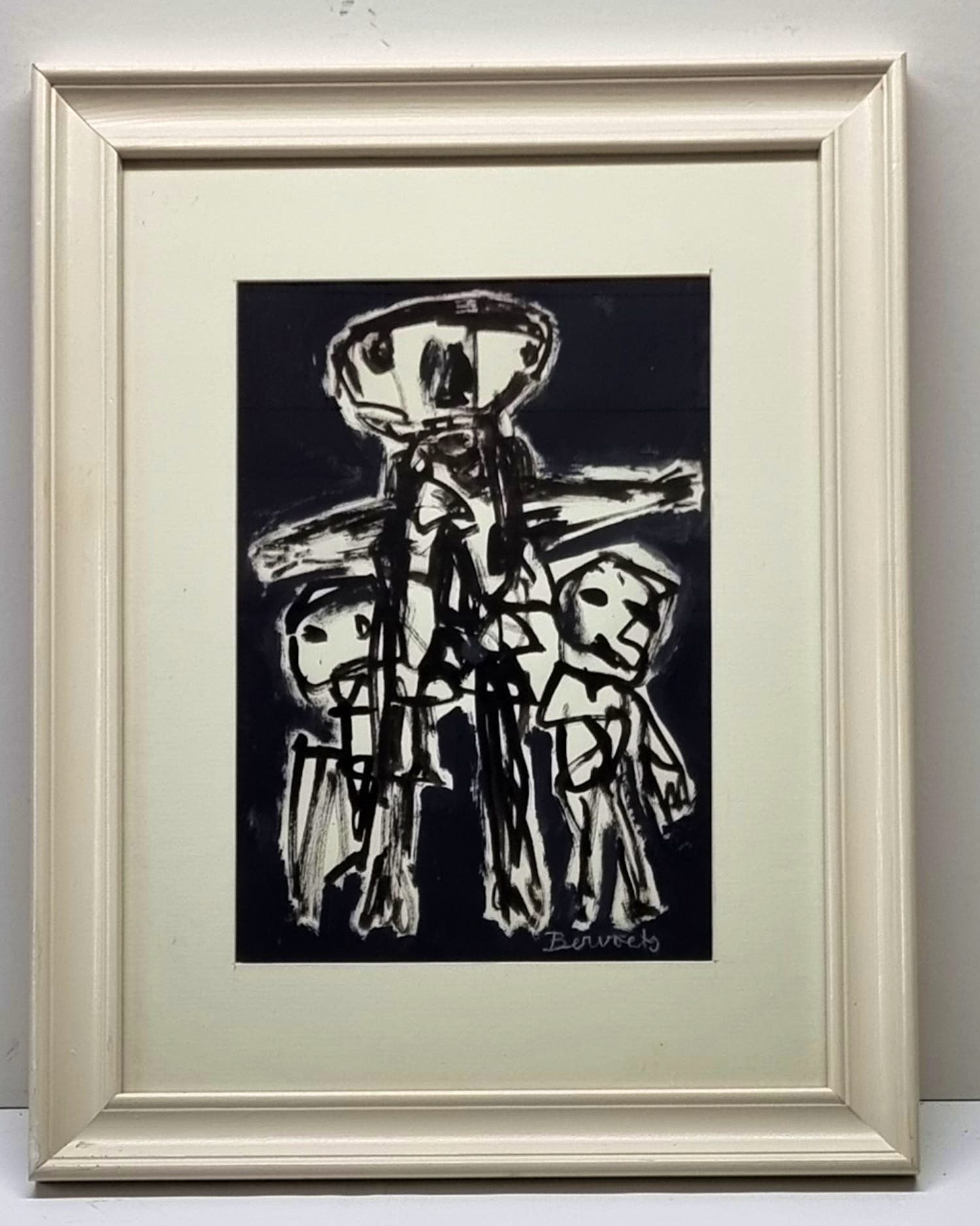 Paul Bervoets - Drie figuren verkocht voor € 75!