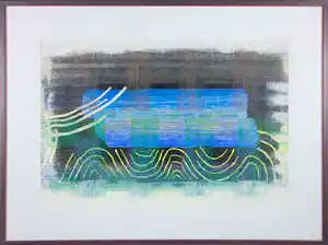 Kees Slegt - Houtsnede, Zonder titel - Ingelijst verkauft für € 40!