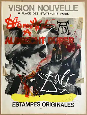 Salvador Dali - Hommage à Dürer - Signierte Orig. Lithographie - eines von 125 numm. Exemplaren verkocht voor € 590!