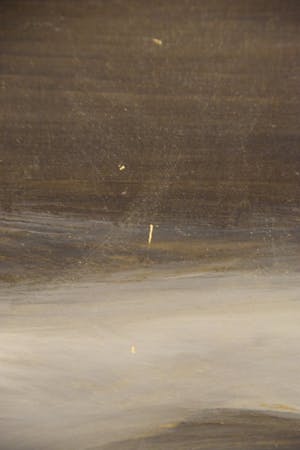 Henk Bies - Mistbank boven zee, 1971 - Acrylverf op papier - BKR Helmond kopen? Bied vanaf 20!