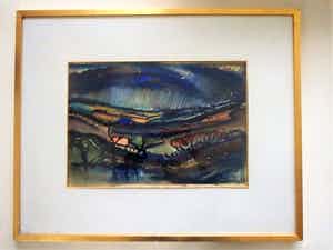 Jacques Mels - Limburg ? artistiek landschap verkocht voor € 95!