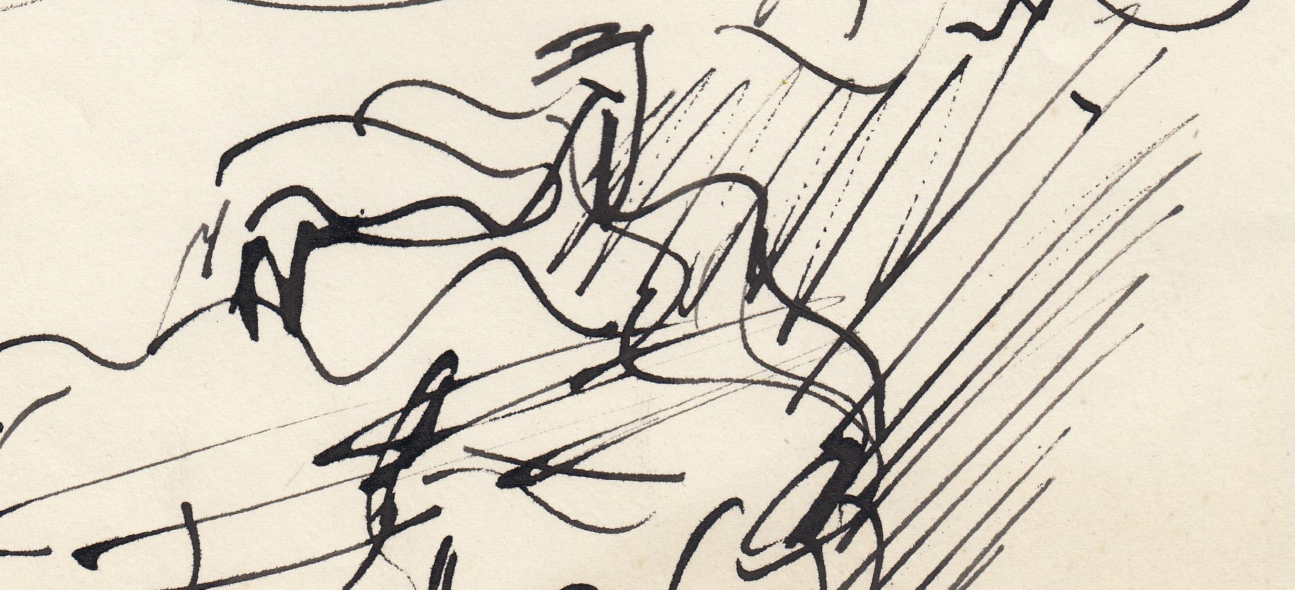 Jan Sierhuis - Inkt op papier - Kompositie met figuren 1973 kopen? Bied vanaf 1!