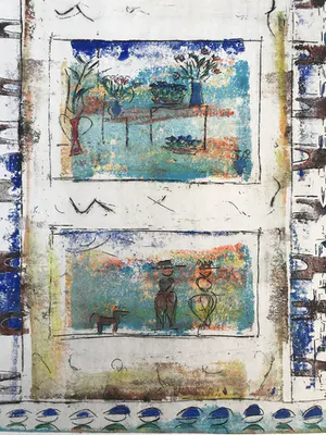 Niet of onleesbaar gesigneerd - Mooie gesigneerde zeefdruk - 7/55 kopen? Bied vanaf 1!