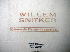 Willem Snitker - Zonlicht in tuin -acryl 1999- kopen? Bied vanaf 50!