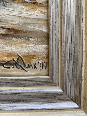 Cor Quax - Boerderij met schuur in de sneeuw kopen? Bied vanaf 65!