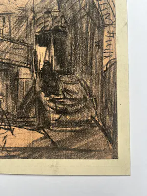 Kees van Dongen - Figuren in een Oosterse steeg kopen? Bied vanaf 650!