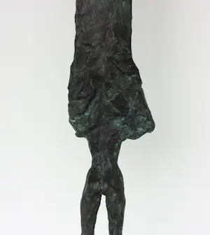 Ruudt Wackers - Brons, Vrouw met een boom kopen? Bied vanaf 600!