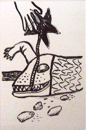 Corneille - zee, strand en varaan verkocht voor € 1!