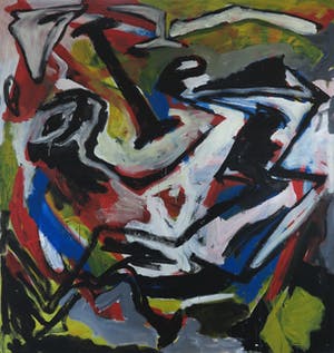 Frans Westers - Acryl op doek, Geen titel (Zeer groot) kopen? Bied vanaf 1!