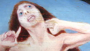 Cornelis Doolaard - Olieverf op paneel, Twee-luik met vrouwen en apen kopen? Bied vanaf 500!