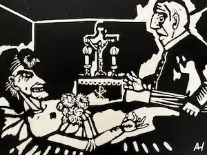 Aad de Haas - Zonder titel verkauft für € 75!