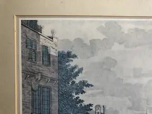 Willem Writs - Vue de la Tour de Jean Roon à Amsterdam du Cote du Cingle kopen? Bied vanaf 1!