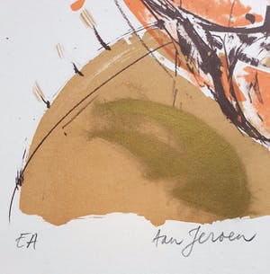 Paul de Lussanet - Moeder en kind, litho kopen? Bied vanaf 50!