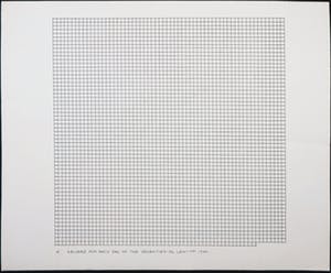 Sol LeWitt - Offset, A square for each day of the seventies kopen? Bied vanaf 70!