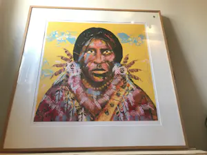 Espen Hagen - 3 ingelijste zeefdrukken ingelijst met passe-partout - groot kopen? Bied vanaf 395!