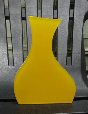 Villeroy en Boch - lucite of plexiglass sandwich vaas in drie kleuren kopen? Bied vanaf 150!